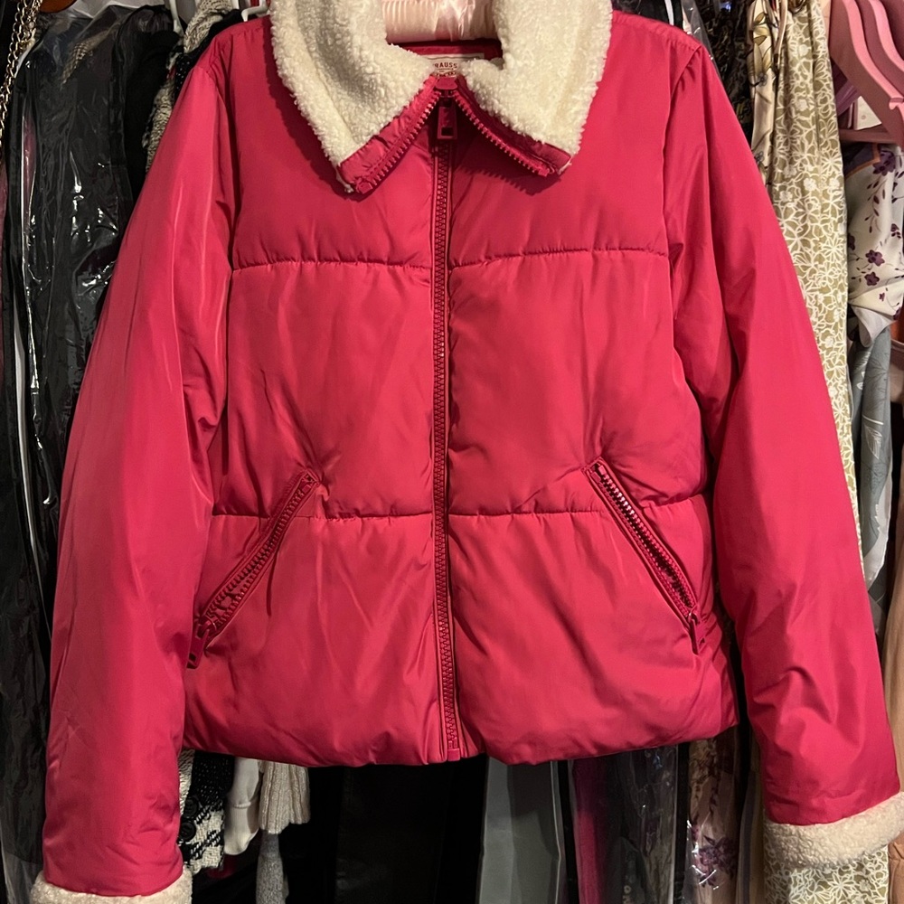 Levi's Pink Jacket with Cream Interior